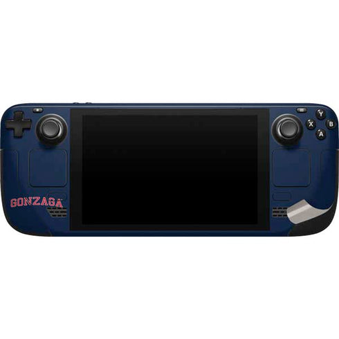Gonzaga University Bulldogs Steam Deck Handheld Gaming Computer Skin